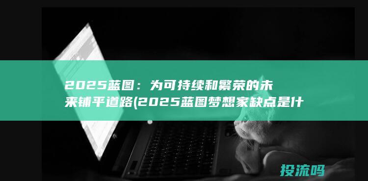 2025蓝图：为可持续和繁荣的未来铺平道路 (2025蓝图梦想家缺点是什么)