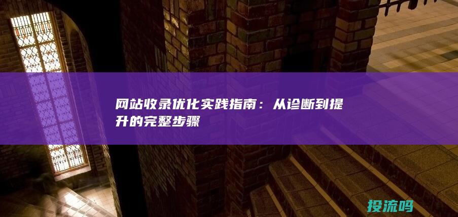 网站收录优化实践指南：从诊断到提升的完整步骤