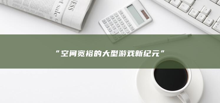 “空间宽裕的大型游戏新纪元”