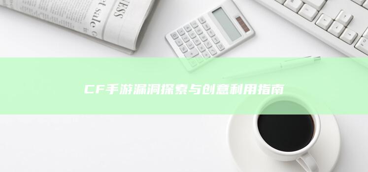 CF手游漏洞探索与创意利用指南