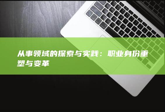 从事领域的探索与实践：职业身份 重塑与变革