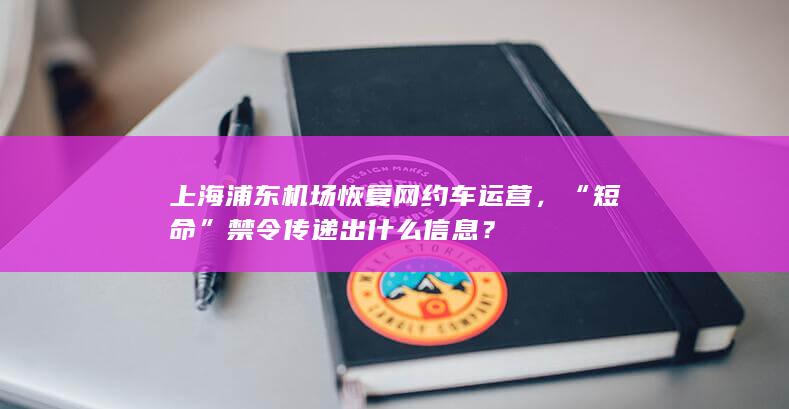 上海浦东机场恢复网约车运营，“短命”禁令传递出什么信息？