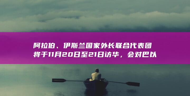 阿拉伯、伊斯兰国家外长联合代表团将于 11 月 20 日至 21 日访华，会对巴以局势产生哪些影响？