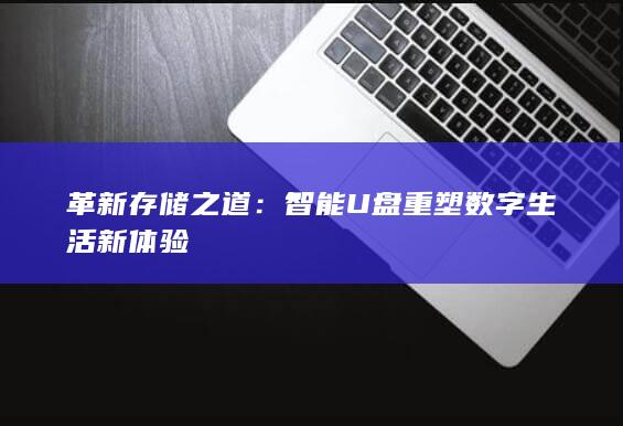 革新存储之道：智能U盘重塑数字生活新体验