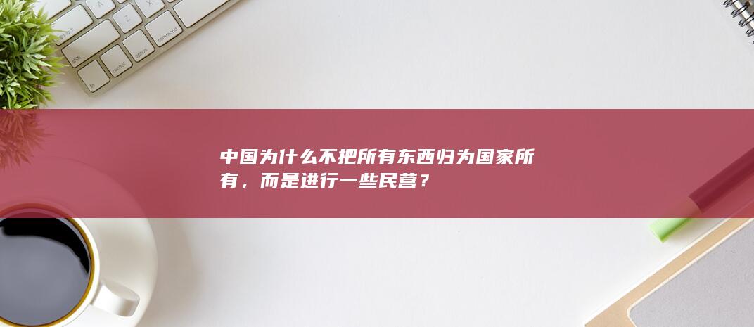 中国为什么不把所有东西归为国家所有，而是进行一些民营？