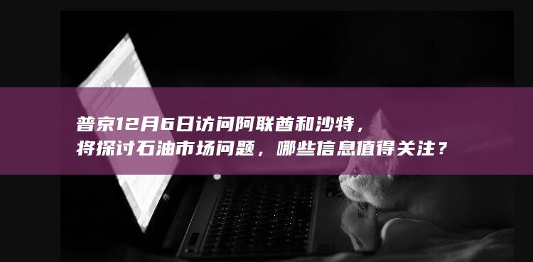 普京 12 月 6 日访问阿联酋和沙特，将探讨石油市场问题，哪些信息值得关注？